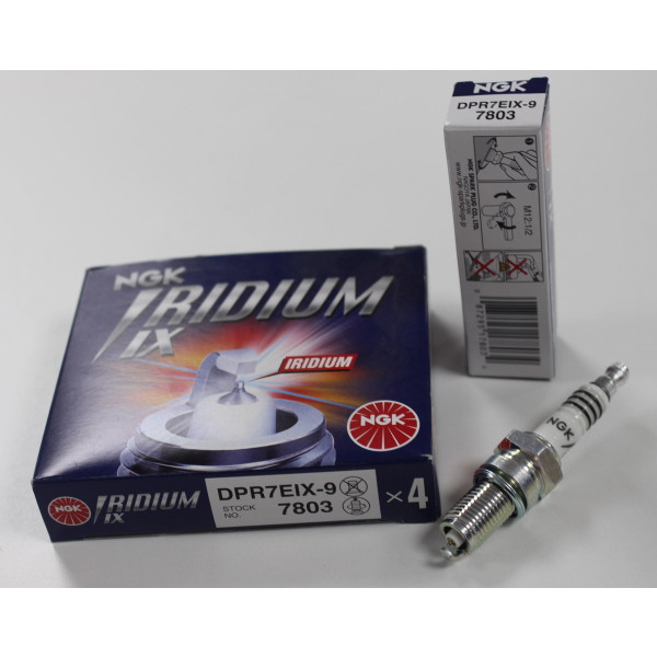 NGK NGK Spark Plug DPR7EIX-9 Iridium Plugs [Box 4]